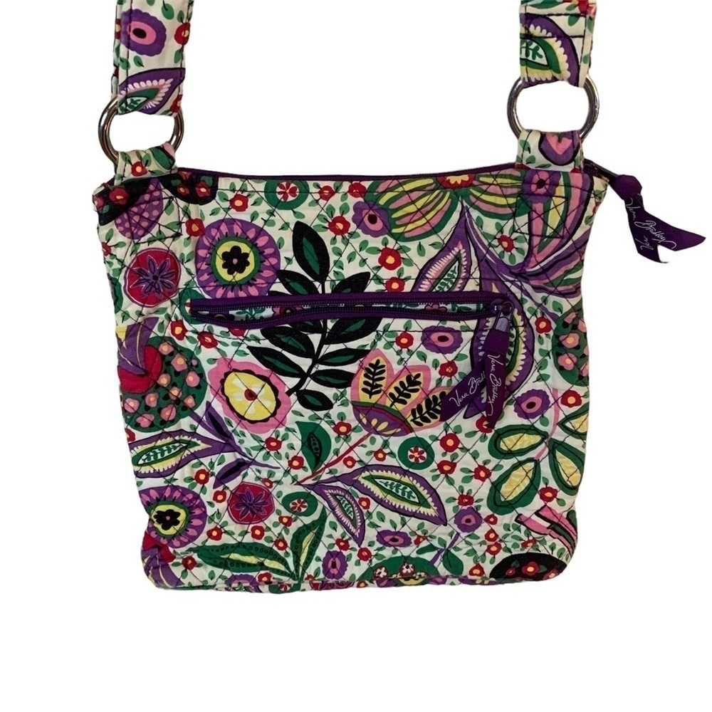 Vera Bradley Hipster Crossbody Purse Plum